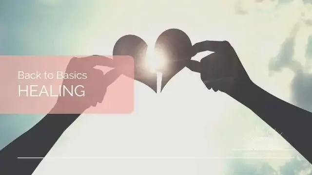 Go to our back to basics of energy healing series' video about healing.